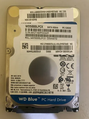HD WD Blue - 500 GB