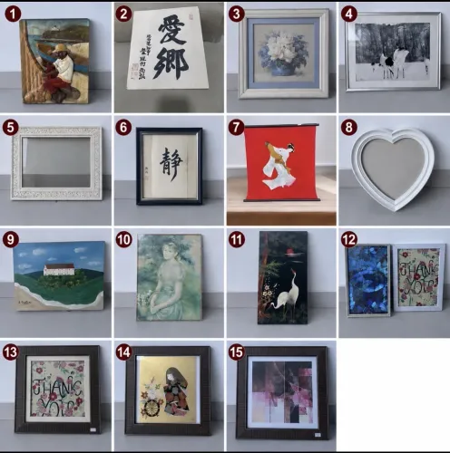 QUADROS DECORATIVOS - VÁRIOS MODELOS A PARTIR DE R$20