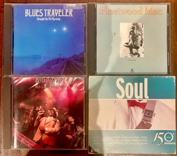 Kit Cds importados Blues / Soul