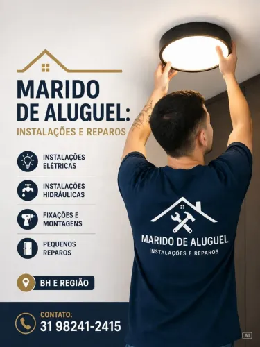 MARIDO DE ALUGUEL - MONTAGEM DE MÓVEIS E PEQUENOS REPAROS EM BELO HORIZONTE E REGIÃO