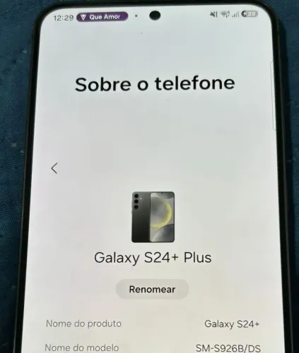Samsung S24+ Plus.