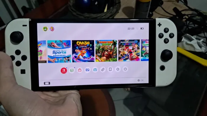 Switch oled desbloqueado 128gb