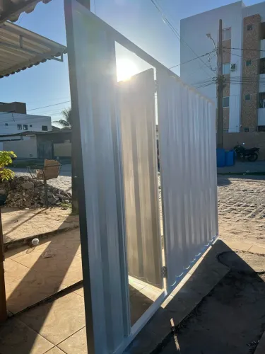 Portão em aço