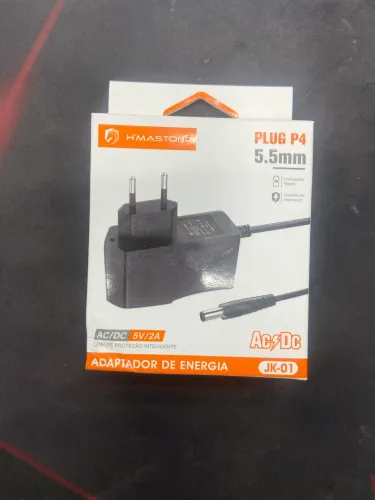 Adaptador de energia 5V 2A PLUG P4 5.5mm