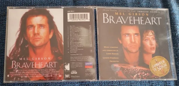 CD Trilha Sonora Coração Valente Original