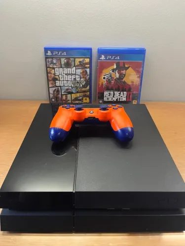 PlayStation 4 fat 500GB Impecável