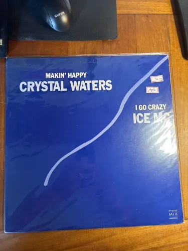 Makin? Happy - Crystal Waters & I Go - Ice MC - Vinil de 1991