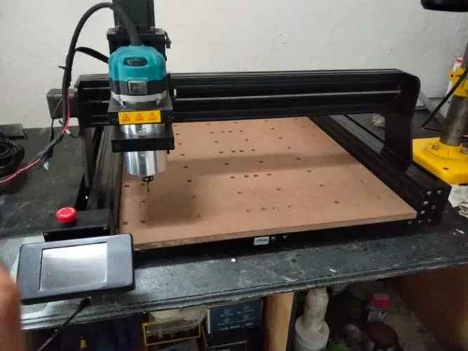 CNC para peças de artesanatos com spindle de 800W