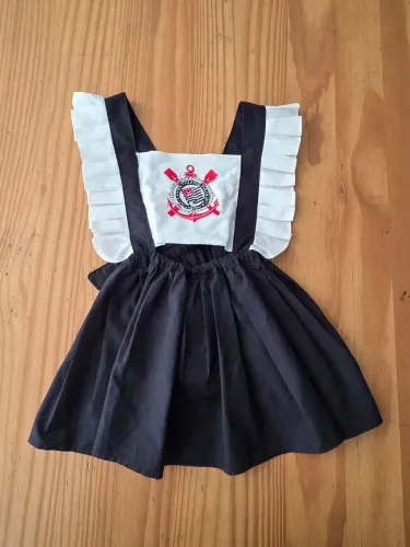 Vestido Salpote Infantil Corinthians 2a