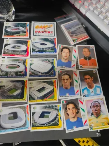 Figurinhas copa do mundo 2006 e 2010