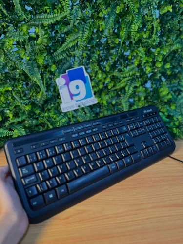 Microsoft Wired Keyboard 600 Preto Modelo: 1576 Com fio