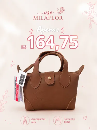 Bolsa Couro Fino