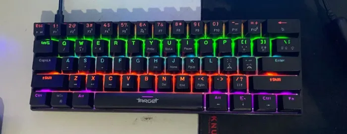 Teclado Mecânico Gamer Target Sherman TKL