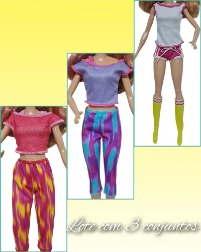 Conjunto boneca Barbie