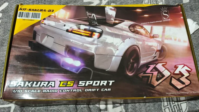 Rc Automodelo Sakura D3 Drift novo 