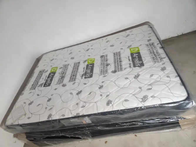 COLCHÃO + BOX, NUNCA USADOS!
