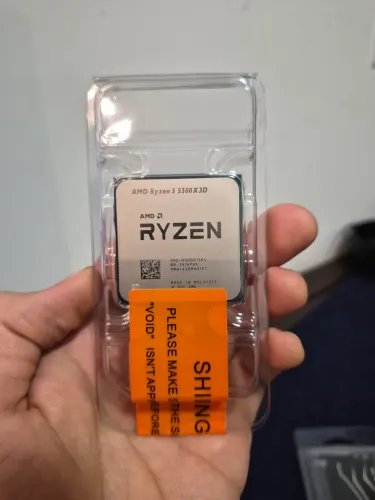 Ryzen 5 5500x3d NOVO LACRADO