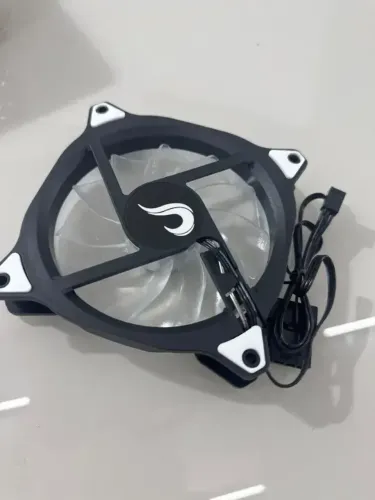 FAN GAMER | RISE MODE | GALAXY LED | 120MM LED BRANCO