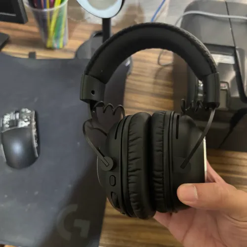 Headset logitech g pro x wireless, extremamente novo 