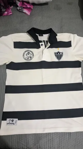 Camisa gola polo bordada Galoucura das antigas