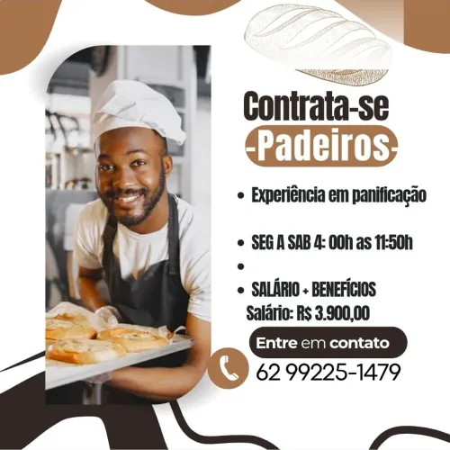 PADEIRO COM EXPERIÊNCIA 
