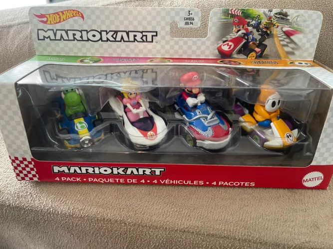 Hot Wheels Mario Kart - Four Pack Shy Guy Amarelo