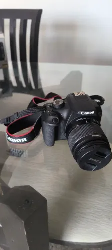 Câmera Canon Rebel T5 e kit de lentes 