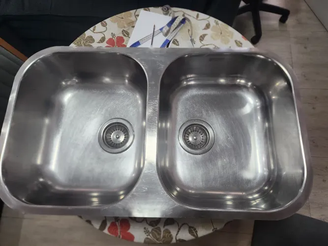 Vende-se pia inox dupla para cozinha 