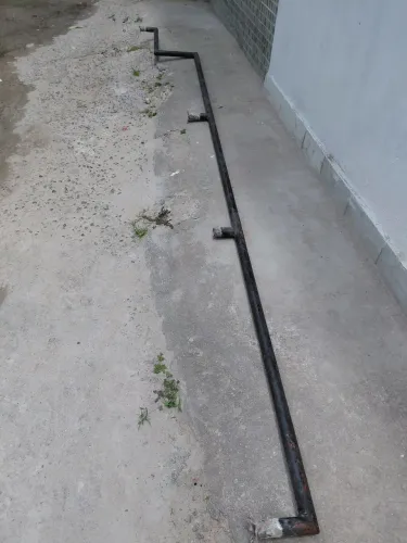 Corrimão de ferro 