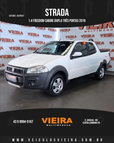 FIAT STRADA 1.4 FREEDOM CABINE DUPLA 2019 