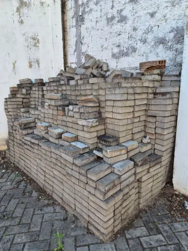 45m² de paver usado