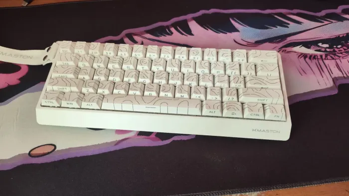 Teclado mecânico sem fio 60% hotswap