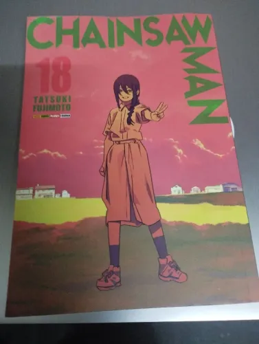 Mangá chainsaw man volume 18, pt br