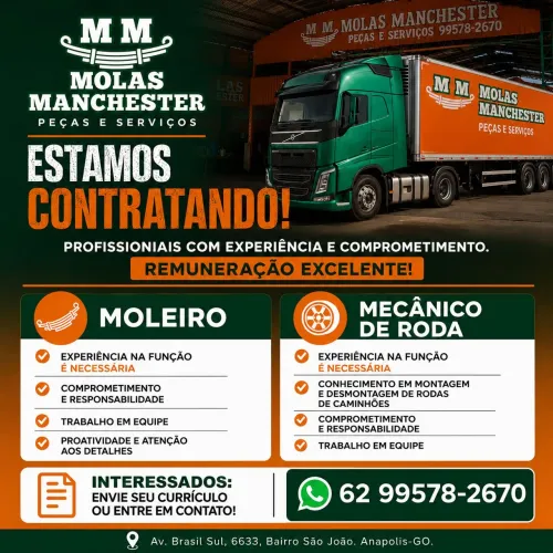 VAGA MECANICO DE RODA MOLEIRO