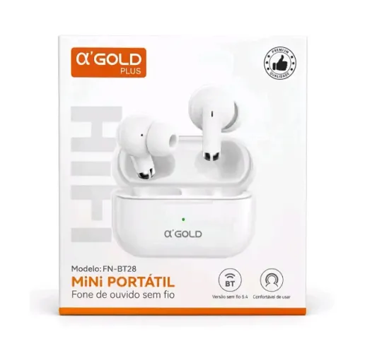 Fone TWS Esportivo Sem Fio Bluetooth | Touch | Resistente Suor e Água | PARA FAZER PEDIDO