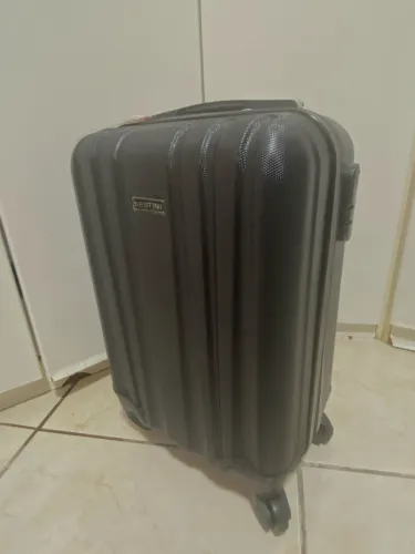 Mala de Bordo Sestini Rígida 4 Rodas 360° - Nova