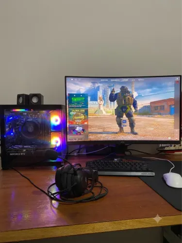 Pc Gamer Completo RTX 3060 Ryzen 5500