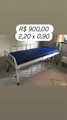 Cama Hospitalar 700, 900 e 1000 reais