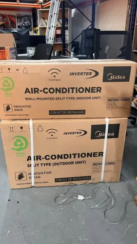 Ar-Condicionado Miedea Inverter 12000 BTUs Midea Quente e Frio