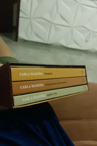 Box Carla Madeira: Tudo é Rio, A natureza da Mordida, Véspera e contos