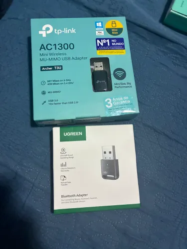 USB Wifi Tp-Link + USB Bluetooth Ugreen
