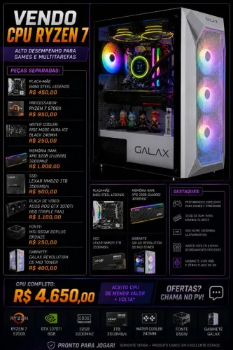 CPU RYZEN 7