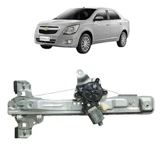Máquina Vidro Elétrica Traseira Esquerda Gm Cobalt 2013-2019