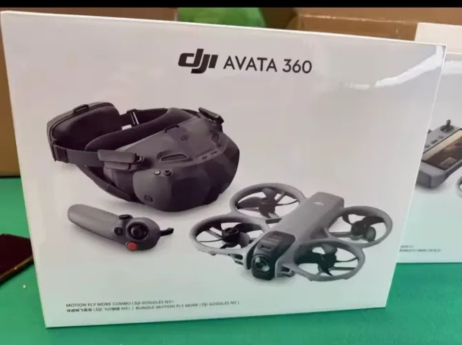 Drone Dji Avata 360 com Óculos 3 baterias- Lacrado,!