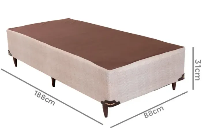 Box para Colchão Solteiro Ortobom 31x88x188cm Ortotech