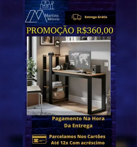 GRANDE PROMOÇÃO MESA DE ESTUDO, TRABALHO ENTREGA GRÁTIS