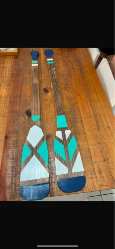 Par de Remos para decoração