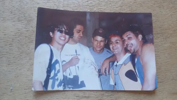 foto antiga dos mamonas assassinas 