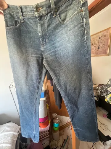 calça jeans azul masculina 36/32
