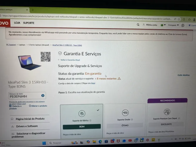 Notebook IdeaPad Slim 3